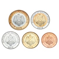 Южный Судан Набор монет 2015 (5 штук)