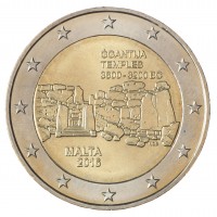 Монета Мальта 2 евро 2016 Джгантия