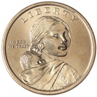Монета США 1 доллар 2022 Эли Сэмюэл Паркер