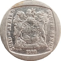 Монета ЮАР 2 ранда 1990