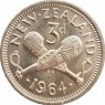 Новая Зеландия 3 пенса 1964 — 937045707