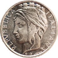 Монета Италия 100 лир 1993