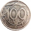 Италия 100 лир 1993
