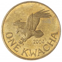 Монета Малави 1 квача 2004