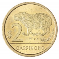 Монета Уругвай 2 песо 2011