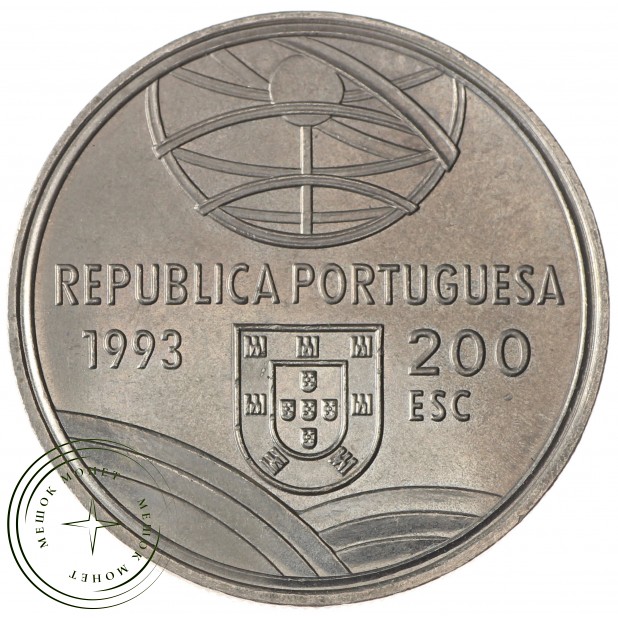 Португалия 200 эскудо 1993 Спрингальд