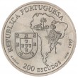 Португалия 200 эскудо 1997 400 лет со дня смерти Хосе де Анчьета