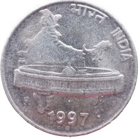 Монета Индия 50 пайс 1997