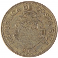 Монета Коста-Рика 100 колон 2014