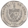 Куба 5 сентаво 2000