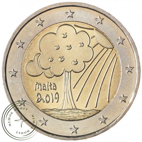 Мальта 2 евро 2019 Природа и окружающая среда — 93699754