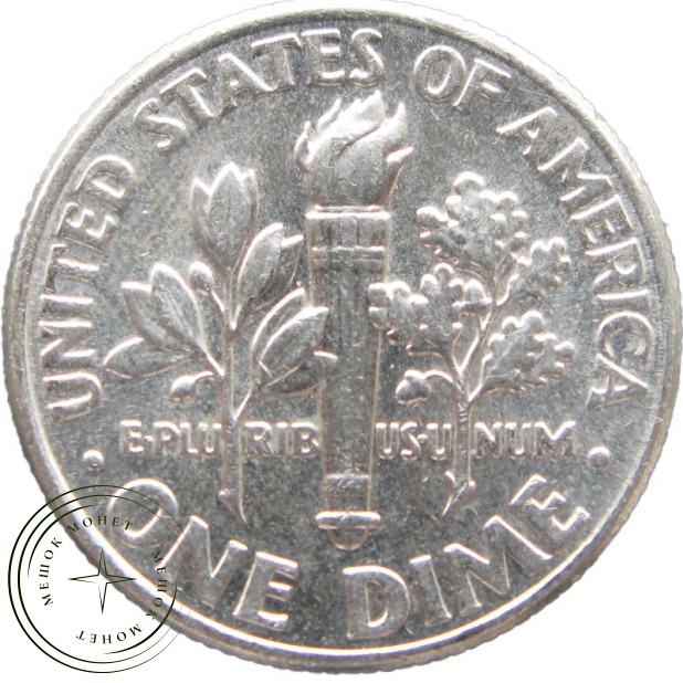 США 10 центов 2004
