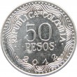Колумбия 50 песо 2012