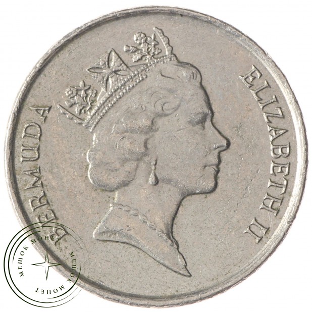 Бермудские острова 5 центов 1995