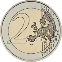 Монета Франция 2 евро 2026 Маленький принц