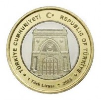 Монета Турция 1 лира 2026 
