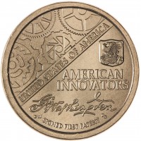 США 1 доллар 2018 Первый патент