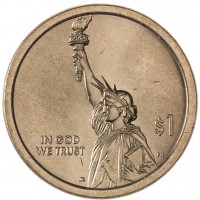 Монета США 1 доллар 2018 Первый патент