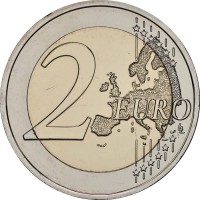 Монета Финляндия 2 евро 2024 Выборы как основа демократии