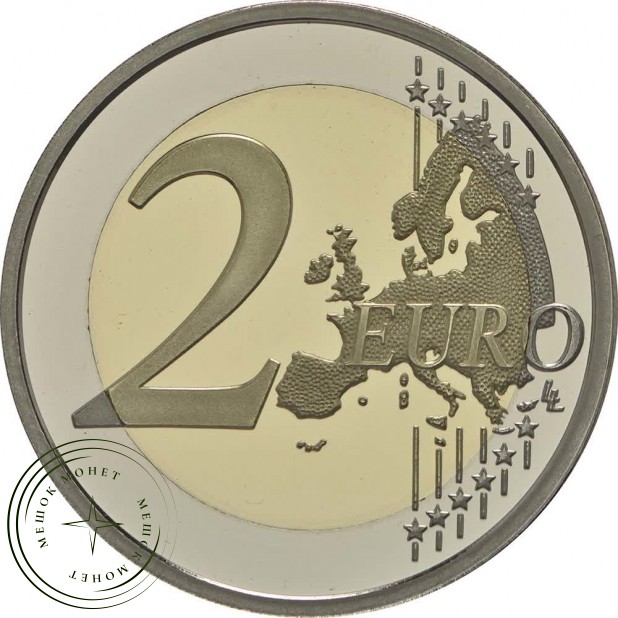 Монако 2 евро 2016 150-летие со дня основания Монте-Карло Карлом III