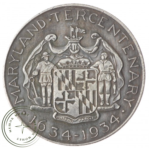 Копия 50 центов 1934 Мэрилэнд