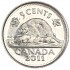Канада 5 центов 2011