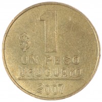 Уругвай 1 песо 2007