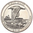 США 25 центов 2018 Остров Блок-Айленд