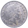 Бермудские острова 25 центов 2003