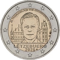 Люксембург 2 евро 2025 Анри