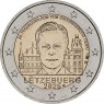 Люксембург 2 евро 2025 25-я годовщина восшествия на престол великого герцога Анри