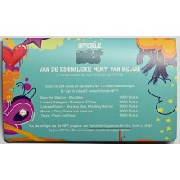 Монета Бельгия 2 1/2 евро 2025 Уличное искусство в Бельгии NFT