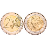 Монета Финляндия 2 евро 2005 ООН