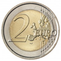 Монета Германия 2 евро 2013 50 лет франко-германского Елисейского договора о дружбе и сотрудничестве