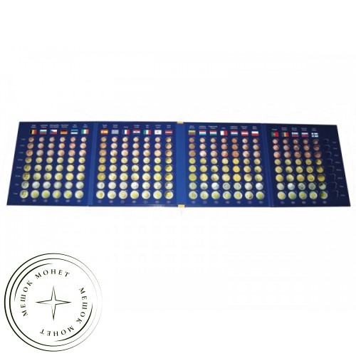 Альбом-папка для монет евро Euro Coin Collection