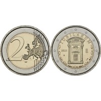 Монета Италия 2 евро 2025 Юбилейный Святой год
