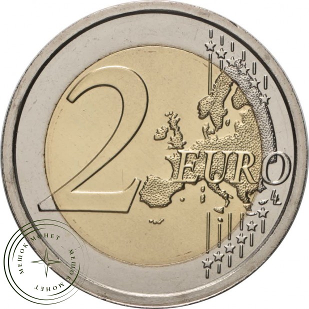 Андорра 2 евро 2021 регулярная