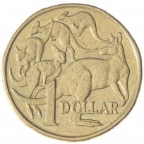 Монета Австралия 1 доллар 1994