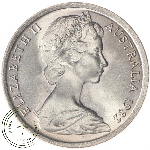 Австралия 5 центов 1982