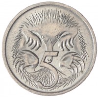 Австралия 5 центов 2001