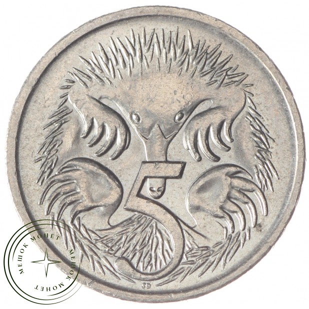 Австралия 5 центов 2001