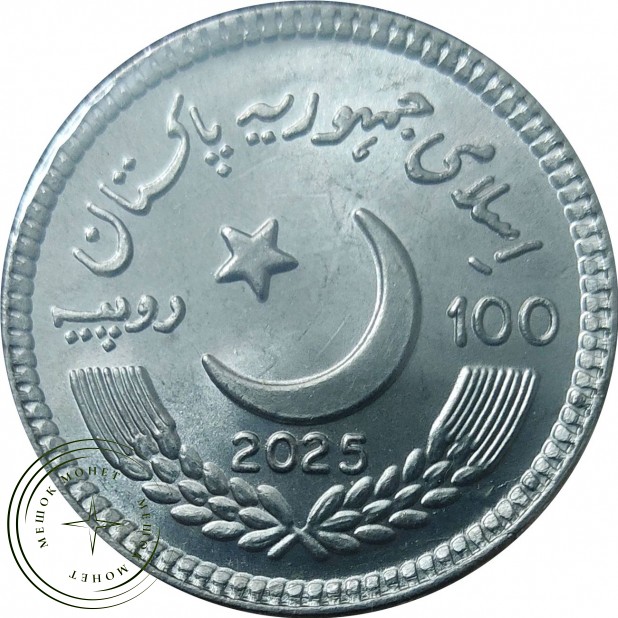 Пакистан 100 рупий 2025 100 лет Военному колледжу Джелума — 937045940