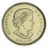 Канада 1 доллар 2021 Клондайк, 125 лет Золотая Лихорадка