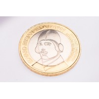 Монета Словения 3 евро 2009 100 лет первому полету