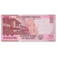 Банкнота Малави 100 квача 2020