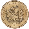 США 1 доллар 2009 Посадка культур