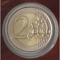 Монета Сан-Марино 2 евро 2011 500 лет со дня рождения Джорджо Вазари