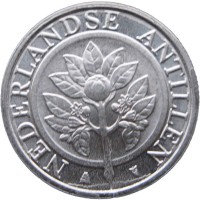 Монета Антильские острова 25 центов 2014