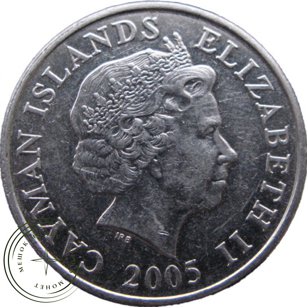 Каймановы острова 25 центов 2005