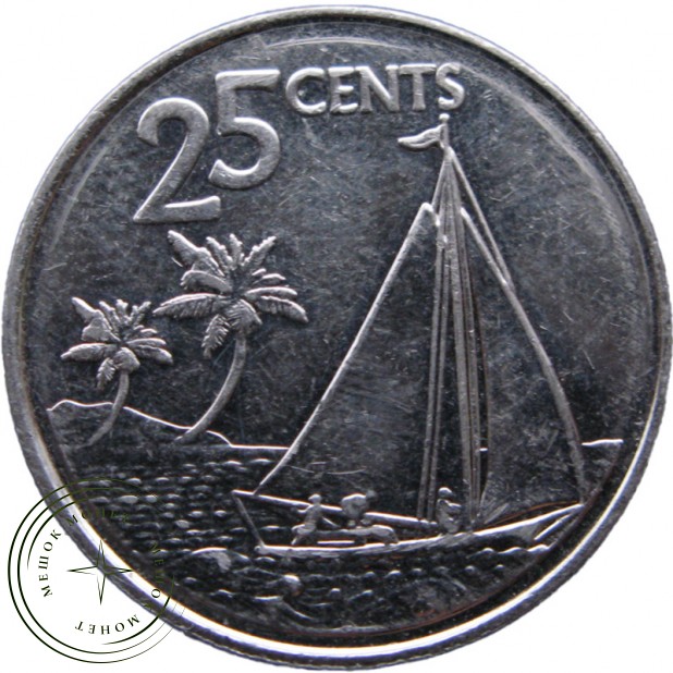 Багамы 25 центов 2015